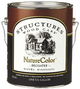 Structures Wood Naturecolor Recoater Cedar Gallon