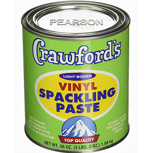 Crawford's Spackling Paste for Smooth Wall Repair