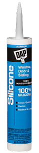 Dap 100% Silicone Aluminum 9.8oz