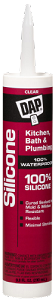 Dap Silicone Bathtub Clear 9.8oz