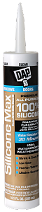 Dap Silicone Max Window & Door Clear 10.8oz