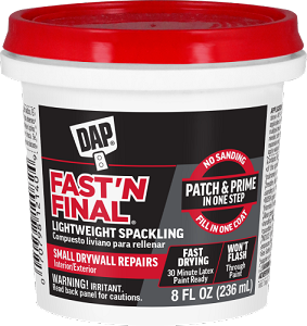Dap Fast N'Final Spackle Half Pint