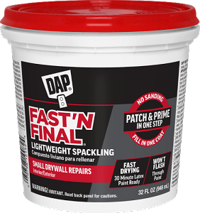 Dap Fast N' Final Spackle Quart