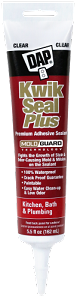 Dap Kwik-Seal Plus Clear 5.5oz