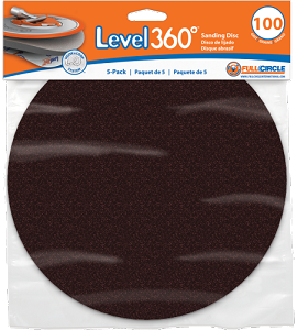 Full Circle Sanding Disc 100G   5/Pack