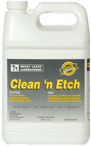 Great Lakes Labs Clean'N Etch Gallon