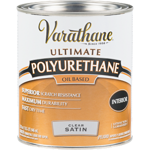 Varathane Interior Clear Satin Quart