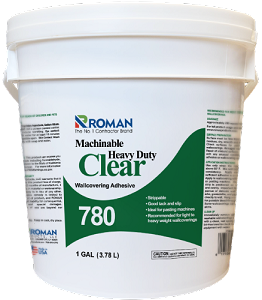 Roman Machinable Clear Stripable Gallon