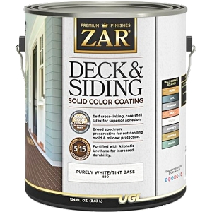 UGL Zar Deck&Side Solid White Gallon