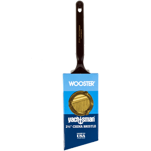 Wooster Yachtsman White China Angle Sash Brush 2-1/2