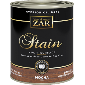 UGL Zar stain Mocha Quart 