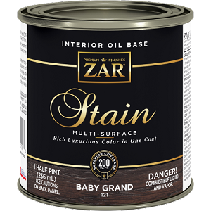 UGL Zar stain Baby Grand Half Pint 