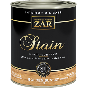 UGL Zar stain Golden Sunset Quart 