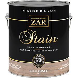 UGL Zar stain Silk Gray Gallon