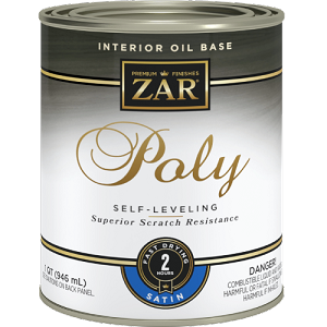 UGL Zar Interior Oil Poly Satin Quart 