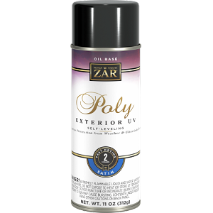 UGL Zar UV Exterior Poly Satin 11oz Spray 