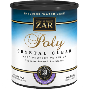 UGL Zar Crystal Clear Poly Semi-Gloss Quart