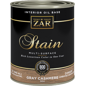 UGL Zar stain Gray Cashmere Quart 