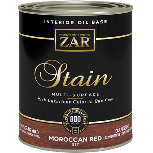 UGL Zar stain Moroccan Red Quart 