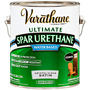Varathane Spar Urethane Water Base  Satin Gallon