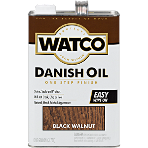 Watco  Danish Oil Black Walnut Gallon