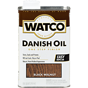 Watco Danish Oil Black Walnut Quart