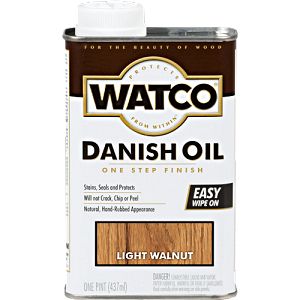 Watco Danish Oil Light Walnut Pint