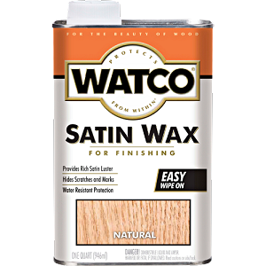 Watco Wax Natural Satin Quart
