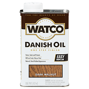 Watco Danish Oil Dark Walnut Quart