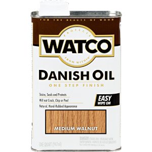 Watco Danish Oil Medium Walnut Quart