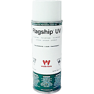 Wood-Kote 3758 450 Flagship UV Poly Satin Aerosol