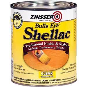Zinsser 3-Lb Clear Shellac Quart