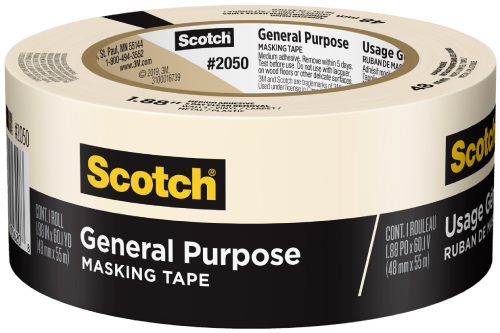 Scotch 2050 Maskng Tape 2"x 60yd 