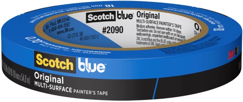 ScotchBlue 2090 14-Day Masking Tape 3/4"x 60yd 