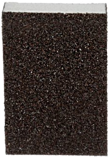 3M 909 Sanding Sponge Medium/Coarse Dual Grit  3-3/4"x 2-5/8"x 1"  (24 Box) 