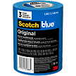 ScotchBlue 2090 14-Day  Masking Tape 2" X 60yd Contractor Pack 