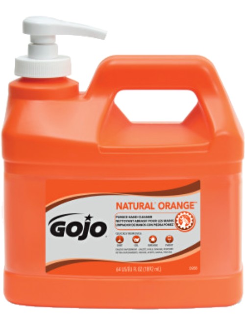 Gojo Orange Gel with Pumice Half-Gallon with Pump 