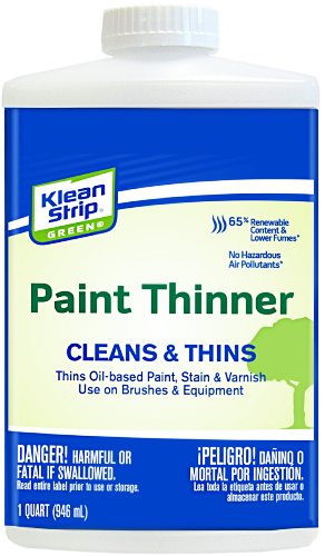 Klean Strip Green Paint Thinner Quart  