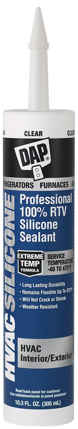 Dap HVAC Silicone Clear 10.3oz 