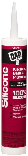 Dap Silicone Bathtub Clear 9.8oz 