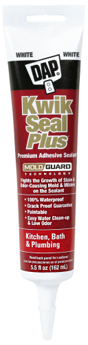 Dap Kwik-Seal Plus White 5.5 oz 
