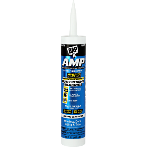DAP AMP Window & Door White 9oz 