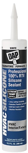 DAP HVAC Silicone White 10.3oz 