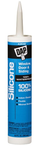 DAP 100% Silicone Almond 9.8oz 