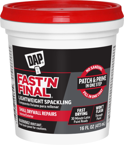 DAP Fast N'Final Spackle Pint 