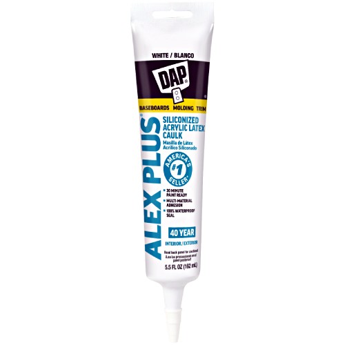 DAP Alex Plus White 5.5oz Tube 