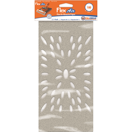 Full Circle Flexair Sand Paper 180G (10 Pack) 