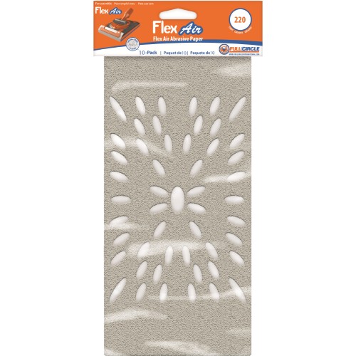 Full Circle Flexair Sand Paper 220G (10 Pack) 