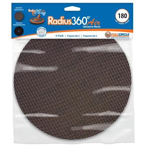 Full Circle Dust Free System Mesh Disc 180G (5 Pack) 