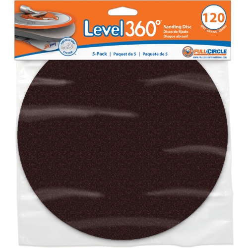 Full Circle Sanding Disc 120G  (5 Pack) 